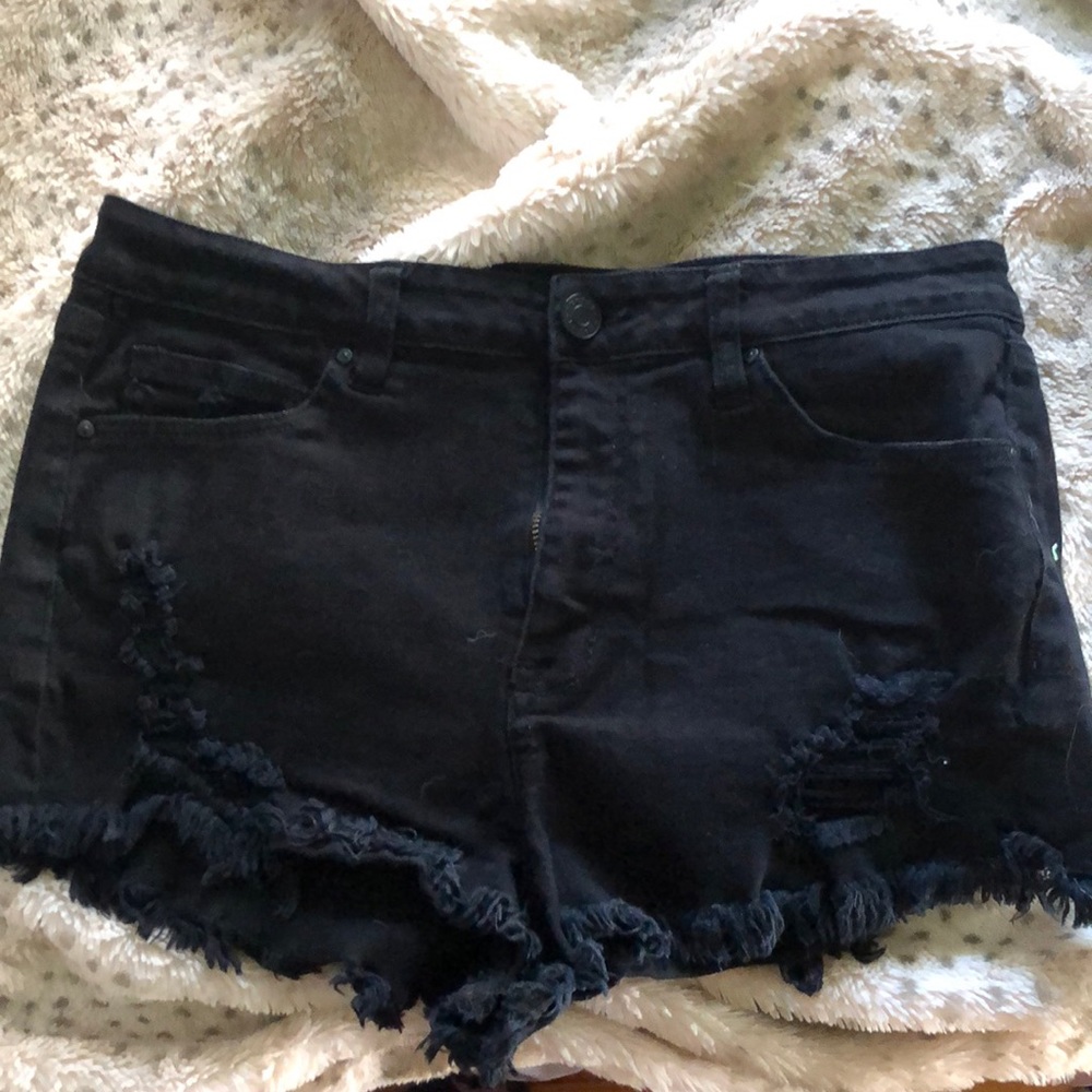 Black shorts